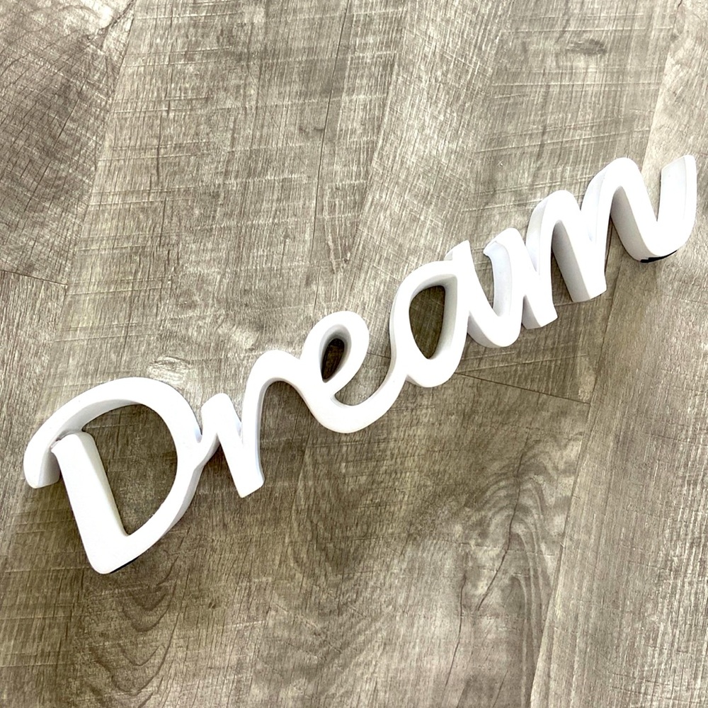 Dream wooden home decor EUC